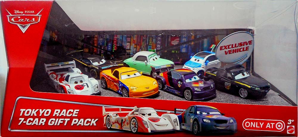 Tokyo Race 7-Car Gift Pack — Mattel BMH04 die-cast