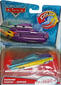 Ramone Purple (Color Changer) — Mattel CKD18 die-cast
