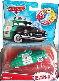 Sheriff (Color Changer v2) — Mattel CKD19 die-cast