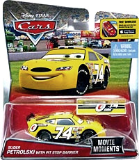 Slider Petrolski with Pit Stop Barrier — Mattel DPD62 die-cast