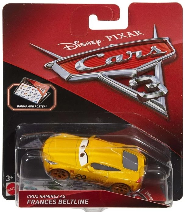 Cruz Ramirez as Frances Beltline — Mattel DXV47 die-cast