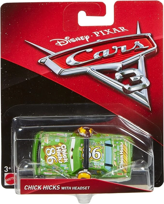 Chick Hicks with Headset — Mattel DXV48 die-cast