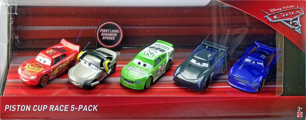 Piston Cup Race 5-Pack — Mattel FCL70 die-cast