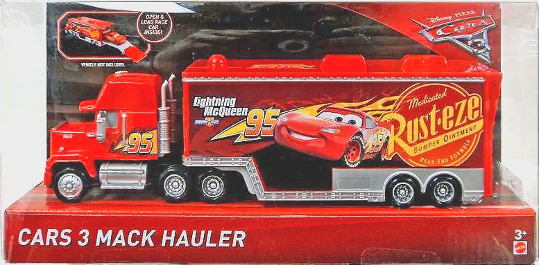 Cars 3 Mack Hauler — Mattel FCL74 die-cast