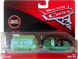 Dusty Rust-eze & Rusty Rust-eze — Mattel FJJ01 die-cast