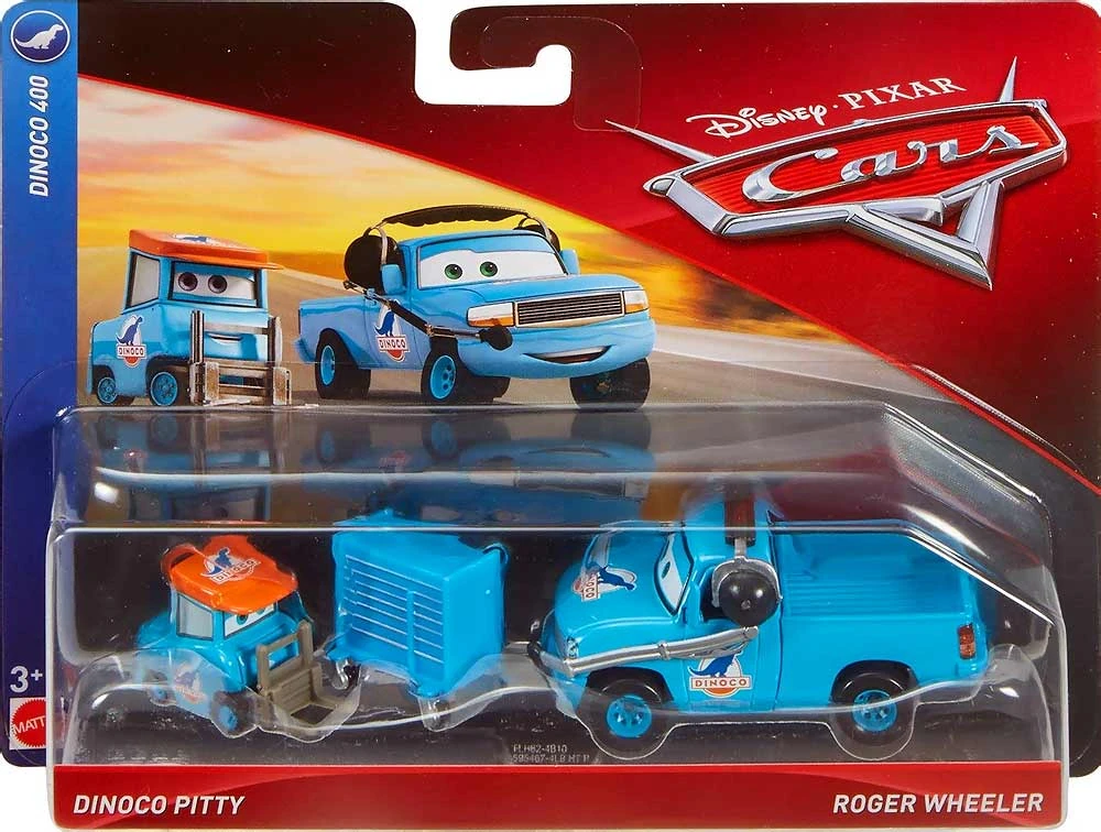 Dinoco pitty & Roger Wheeler — 2019 — Mattel FLH62