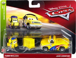 Turbo Bullock & John Lassetire — Mattel FLH66 die-cast