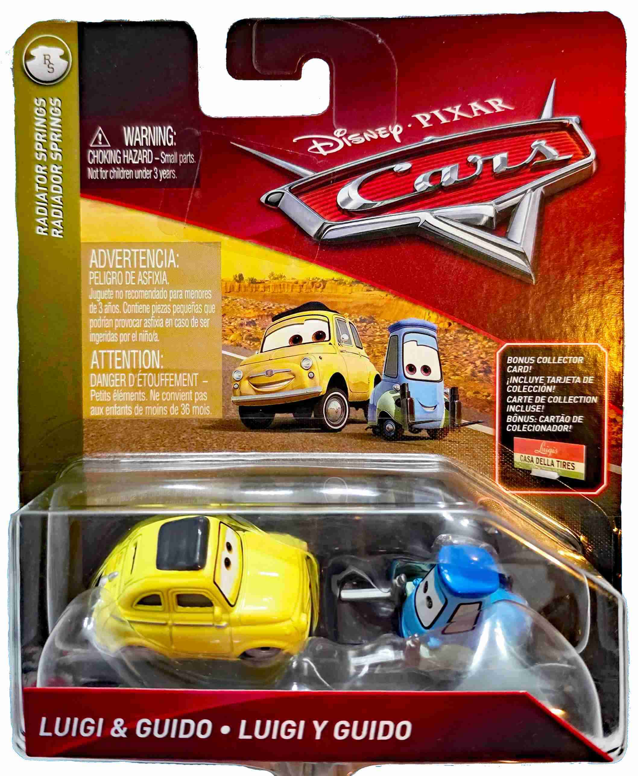 Luigi and Guido with bonus collector card