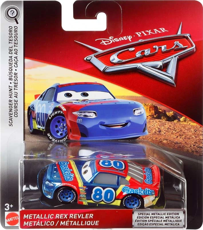 Metallic Rex Revler — Mattel FLM44 die-cast