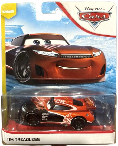 Tim Treadless - Next-Gen Piston Cup Racers — Mattel DXV41 die-cast