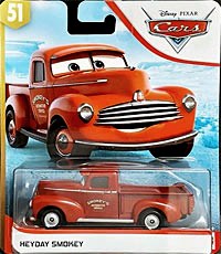 Heyday Smokey - Doc's Racing Days — Mattel FLM36 die-cast