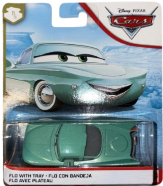 Flo with Tray - Radiator Springs — Mattel GBV79 die-cast
