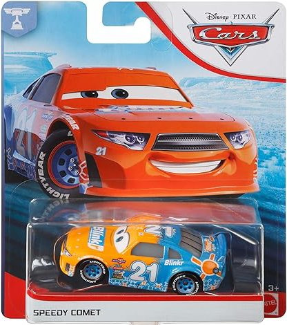 Speedy Comet - Piston Cup Racers — Mattel GBY22