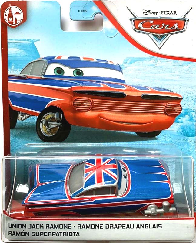 Union Jack Ramone - London Chase — Mattel GKB10 die-cast