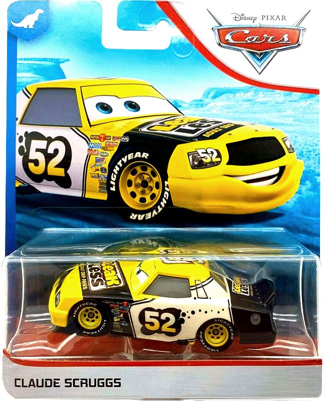 Claude Scruggs - Dinoco 400 — Mattel GKB20 die-cast