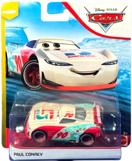 Paul Conrev - Next-Gen Piston Cup Racers — Mattel GKB30 die-cast