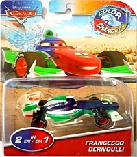 Francesco Bernoulli - Color Changers — Mattel GNY98 die-cast