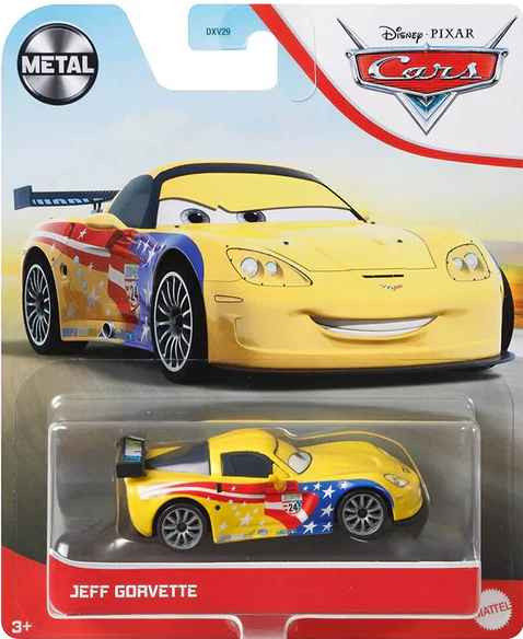 Jeff Gorvette — Mattel GBY03 die-cast