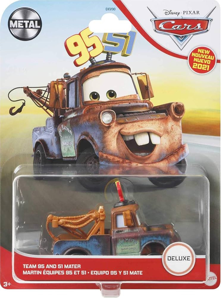 Team 95 and 51 Mater — Mattel GRP94