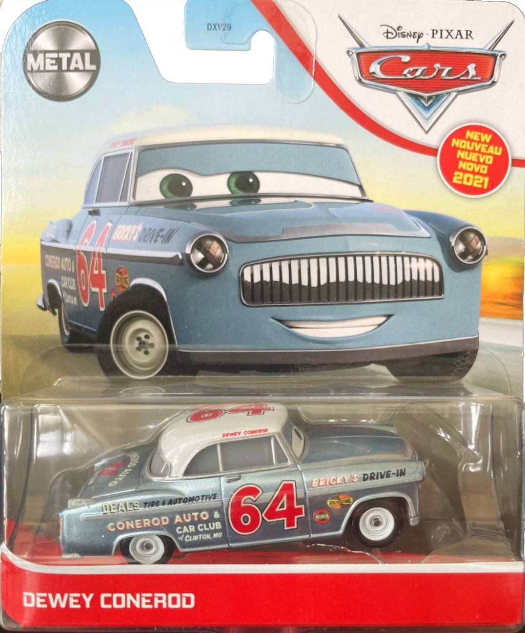 Dewey Conerod — Mattel GRR69 die-cast