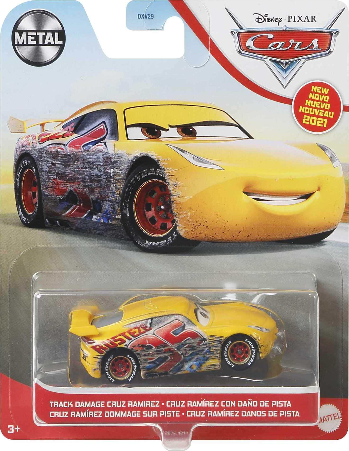 Track Damage Cruz Ramirez — Mattel GRR75 die-cast