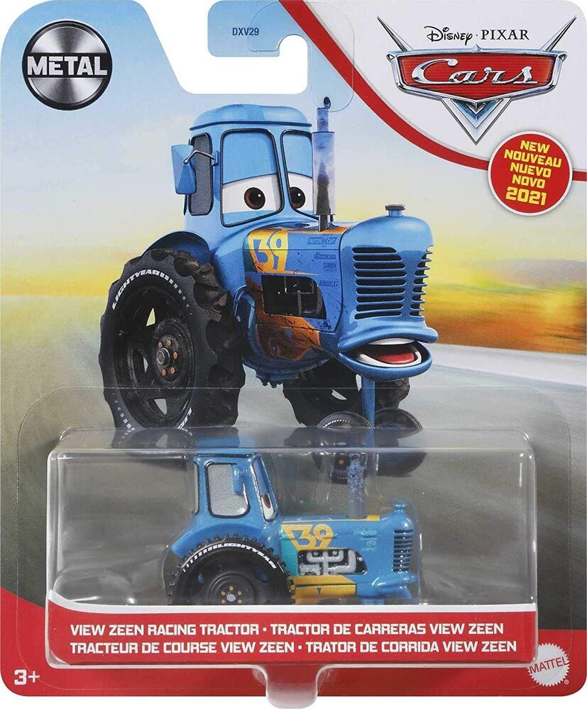 View Zeen Racing Tractor — Mattel GRR82 die-cast