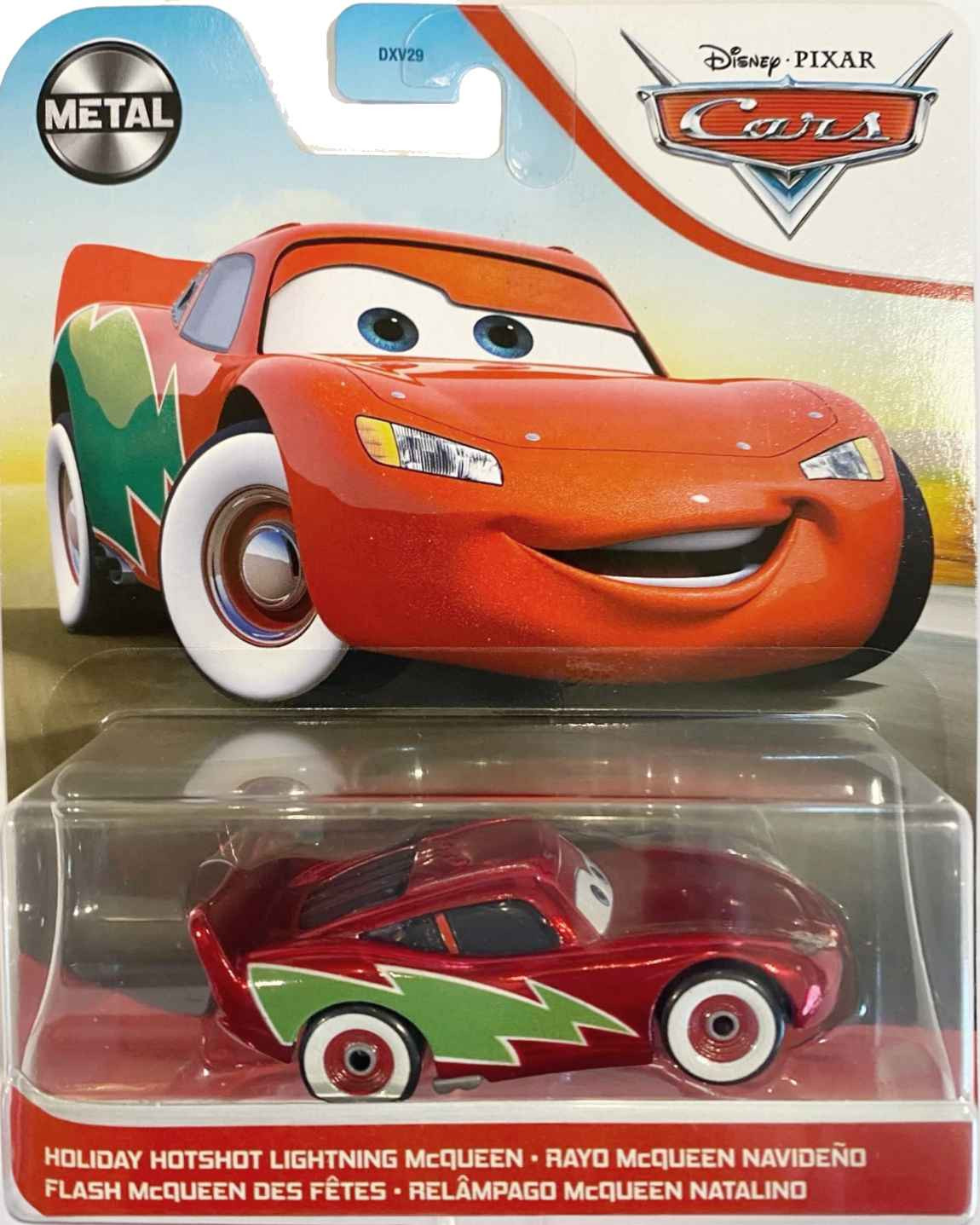 Holiday Hotshot Lightning McQueen — Mattel GRR96 die-cast