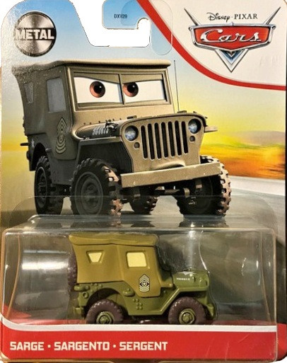 Sarge — Mattel GXG38 die-cast