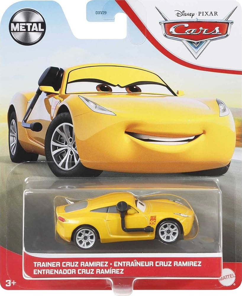 Trainer Cruz Ramirez — Mattel GXG61 die-cast