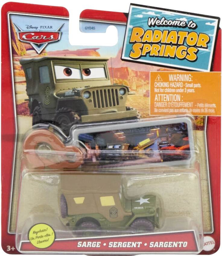 Sarge — Mattel GYD53 die-cast