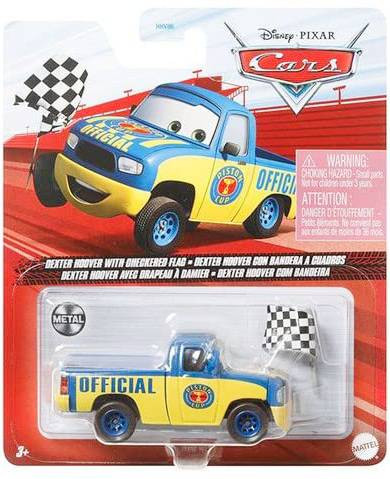 Dexter Hoover with Checkered Flag