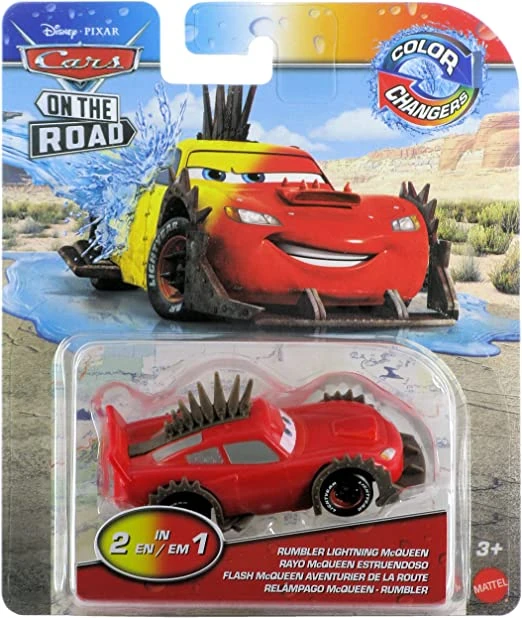 Rumbler Lightning McQueen — Mattel HHY92 die-cast