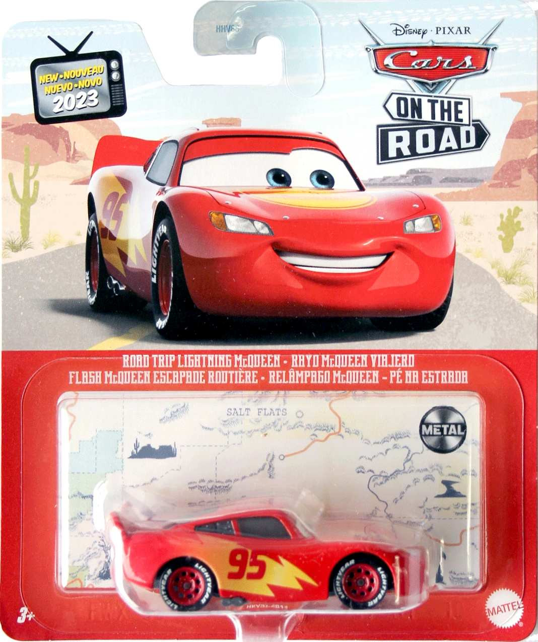 Road Trip Lightning McQueen — Mattel HKY34