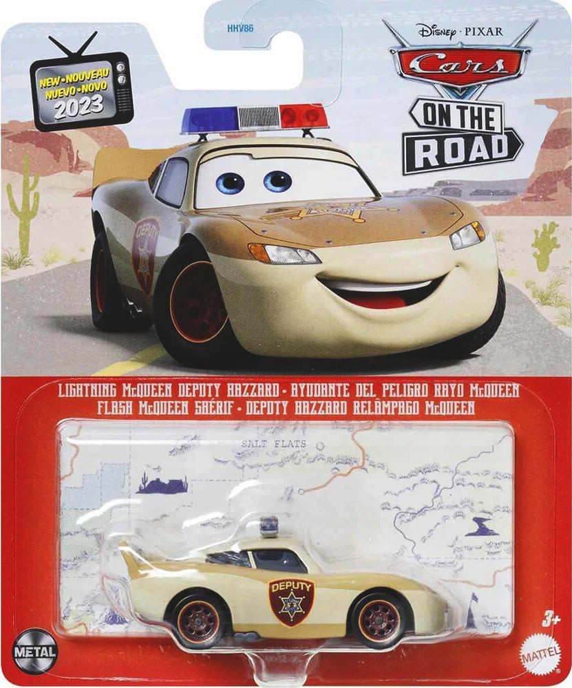 Lightning McQueen Deputy Hazzard — 2022 — Mattel HKY55