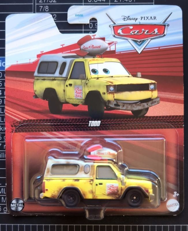 Todd — Mattel BHN55 die-cast