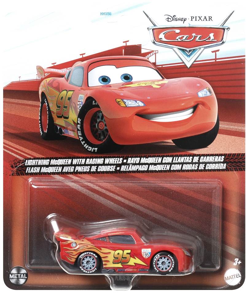 Lightning McQueen with Racing Wheels