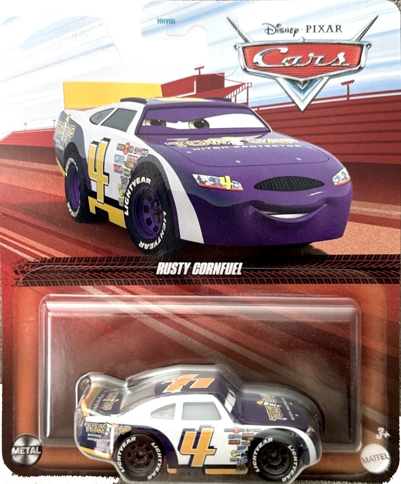 Rusty Cornfuel — Rare Pixar Cars Diecast