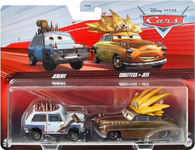 Jeremy & Chieftess — Mattel HLH64 die-cast