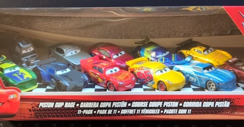 Piston Cup Race 11 - Pack — Rare Pixar Cars Diecast