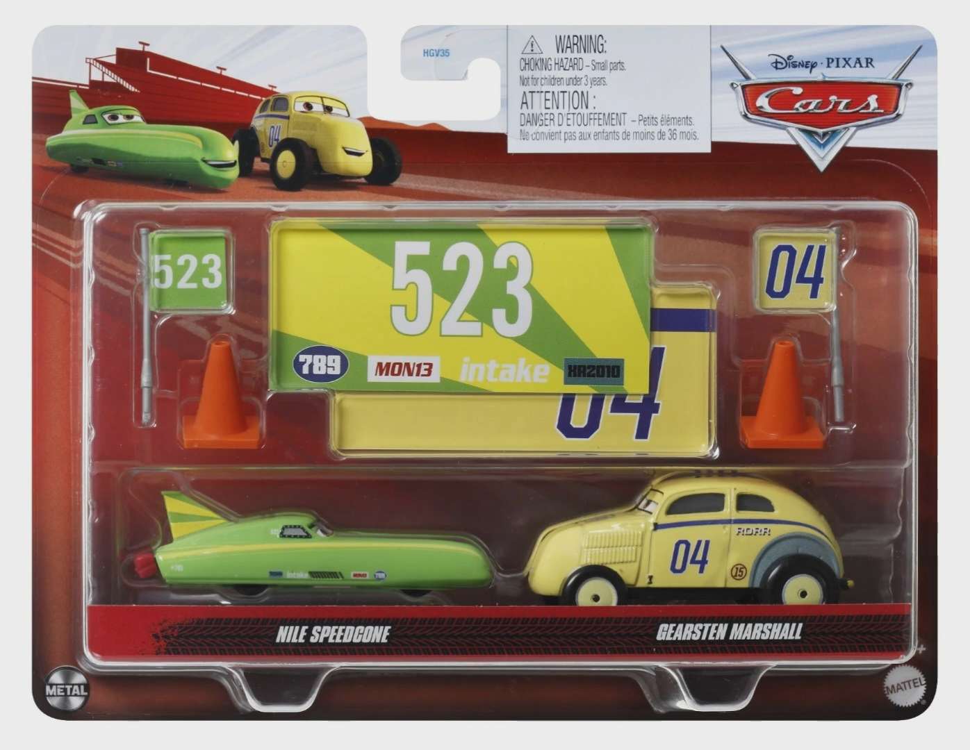 Gearsten Marshall & Nile Speedcone — Mattel HLY98 die-cast