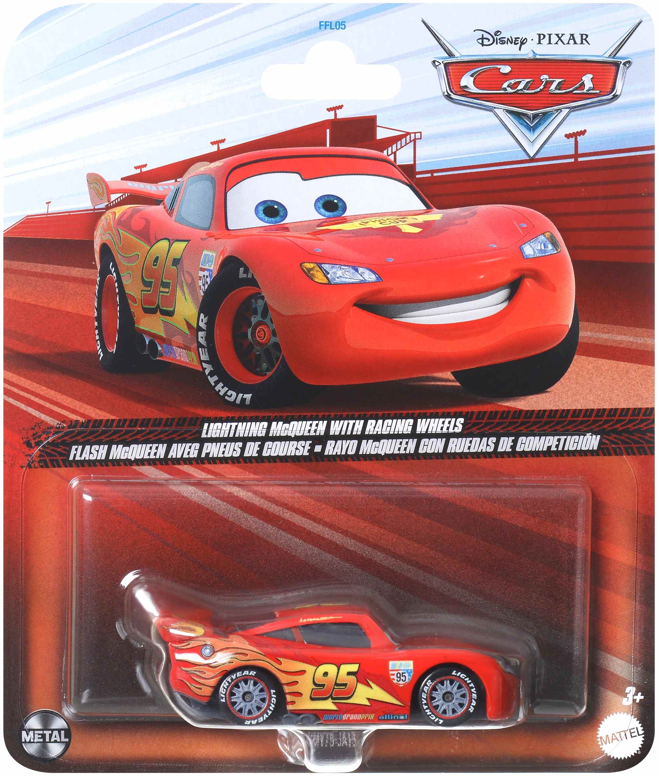 Lightning McQueen with Racing Wheels