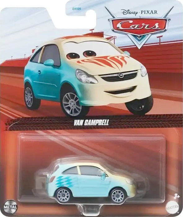 Van Campbell — Mattel HTY03 die-cast