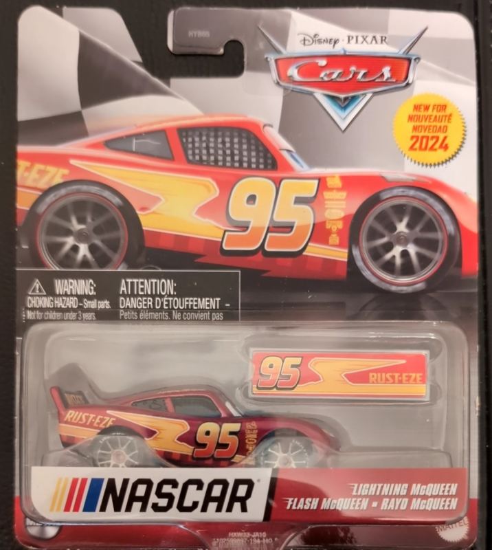 Lightning McQueen (NASCAR) — 2024 — Mattel HXW33