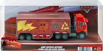 Jerry Recycled Batteries — Rare Pixar Cars Diecast