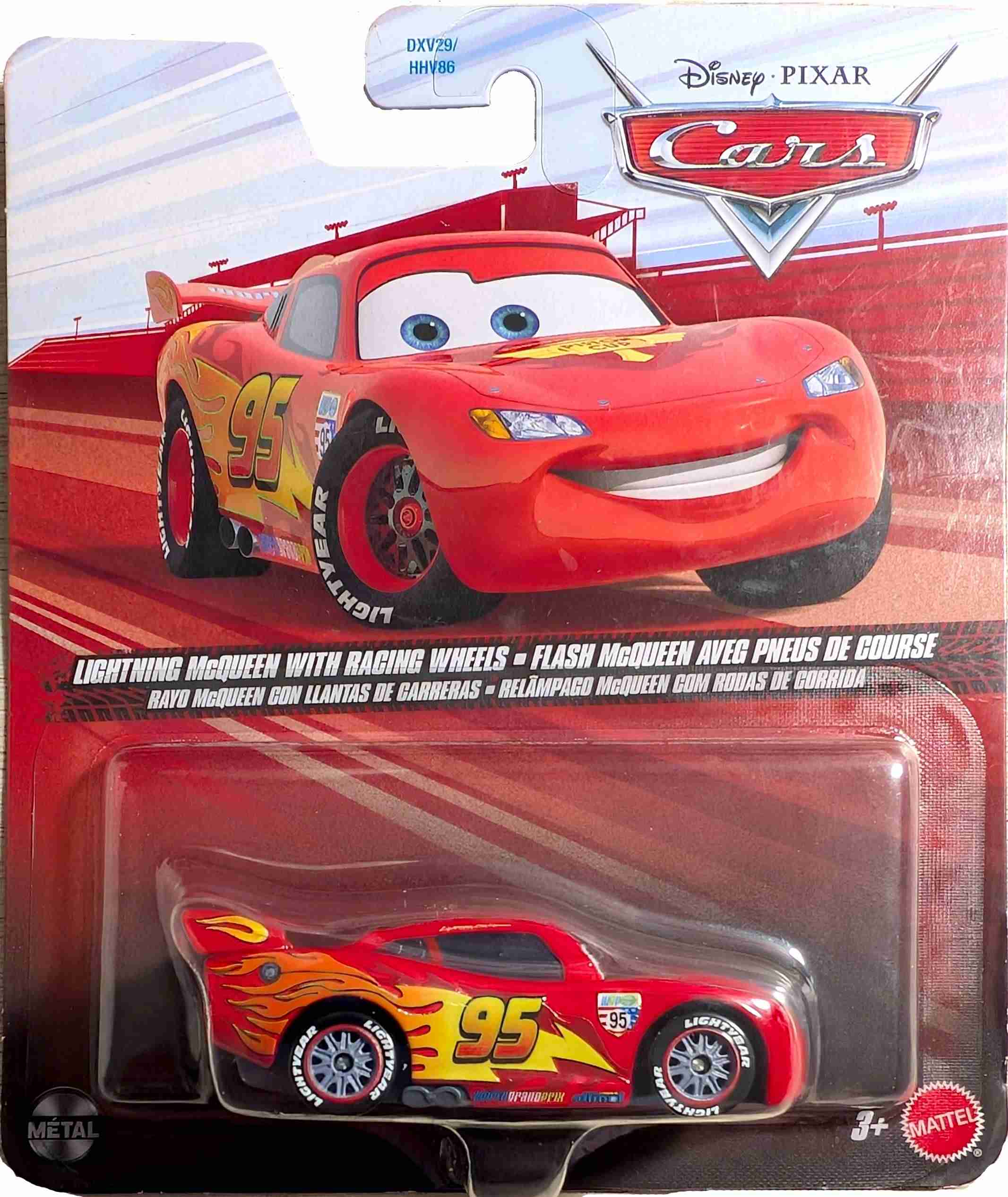 Lightning Mcqueen With Racing Wheels