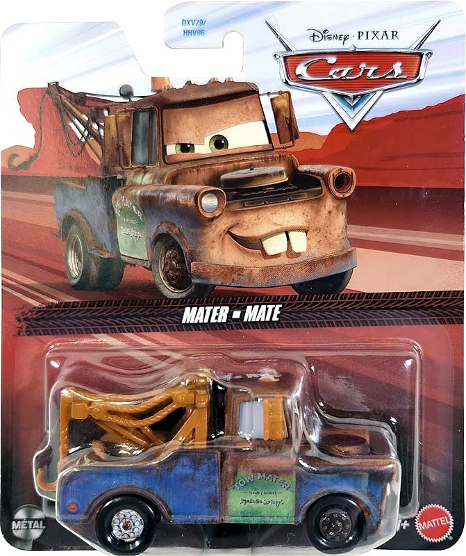 TOW MATER WITH WORKING TOW HOOK — Mattel HLT83 die-cast