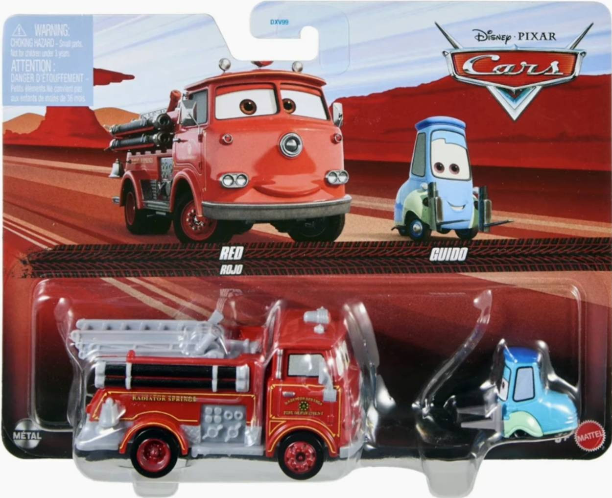 Red and Guido — 2026 — Mattel JKW74