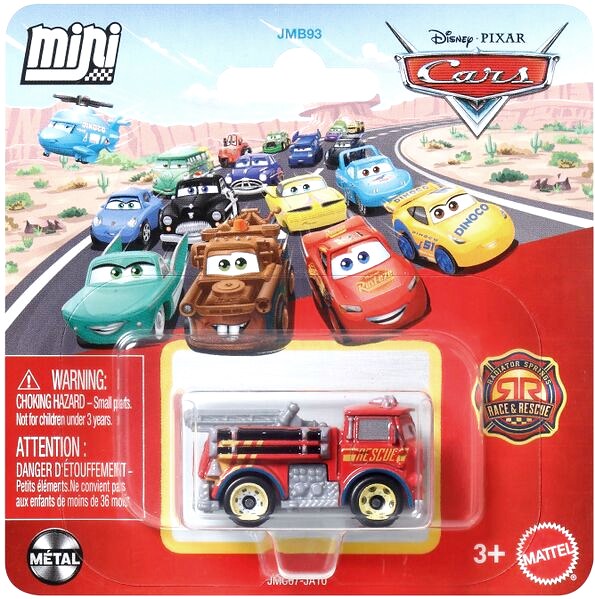 Red — Mattel JMC07 die-cast