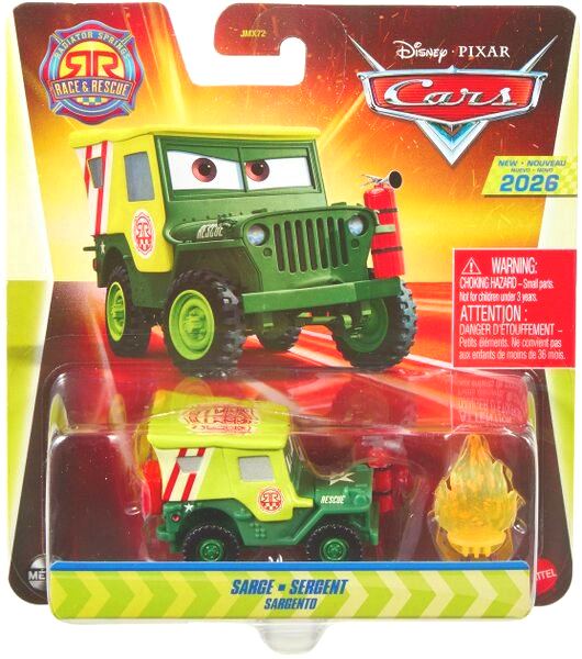 Sarge — Mattel JMX77 die-cast