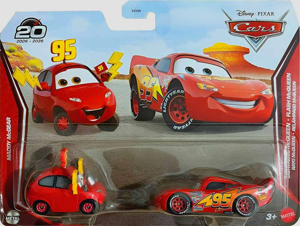 Maddy McGear & Lightning McQueen — Mattel TBD2